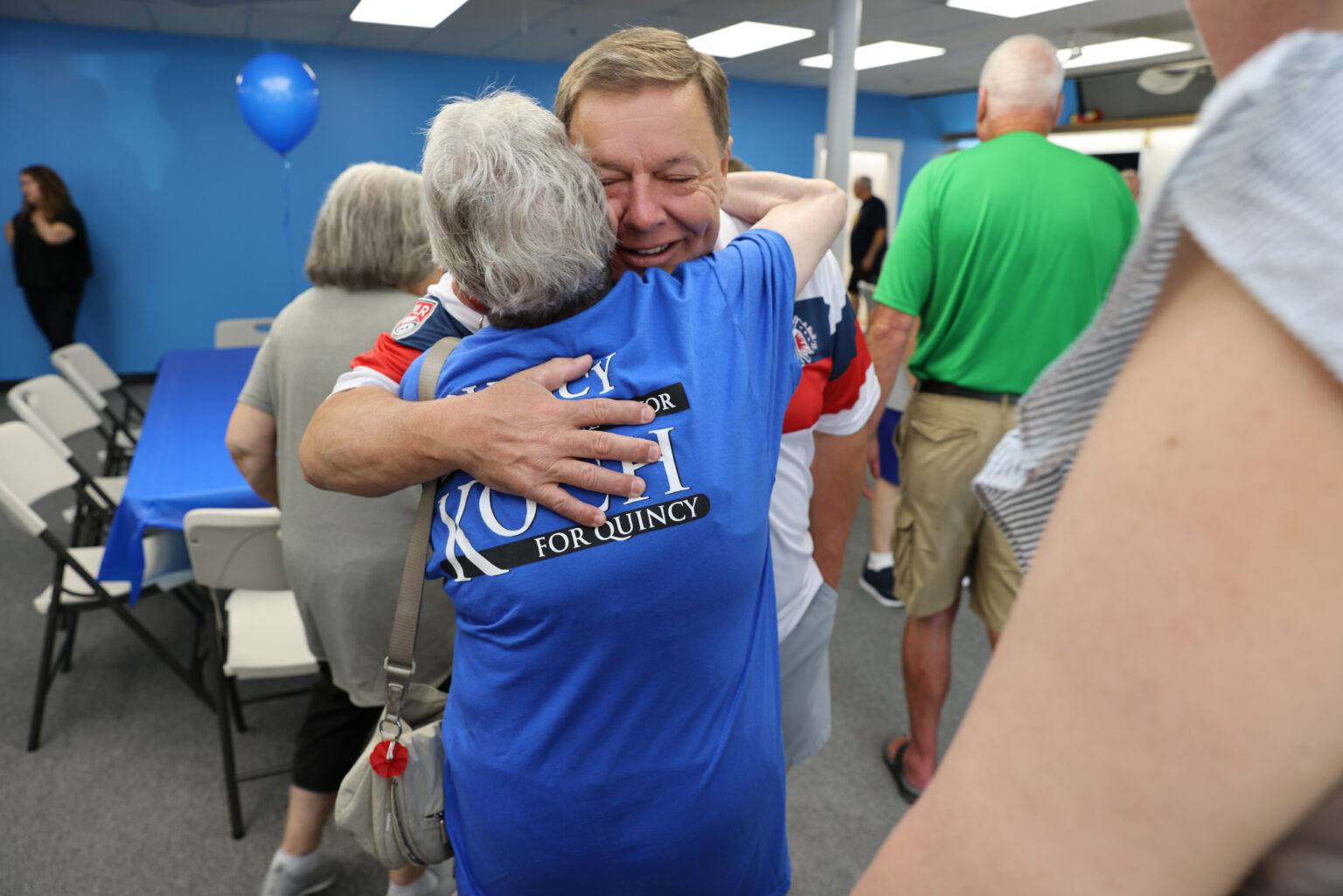 Mayor Tom Koch Opens Campaign HQ Join the Koch for Quincy Movement